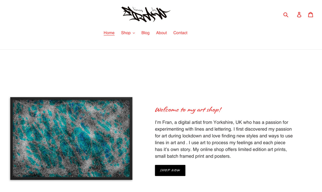 How can I sell art online? from linesbyfran